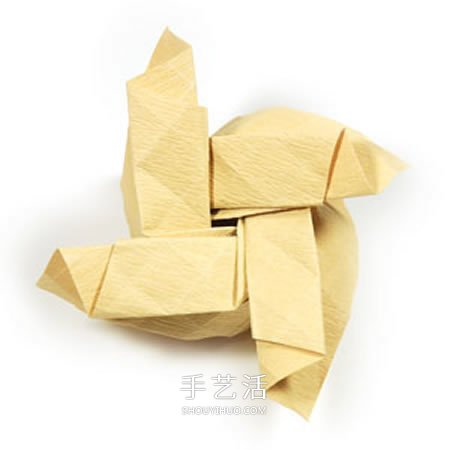 卷心玫瑰花的折紙步驟 手工卷心紙玫瑰的折法 -  rpnrmr.com