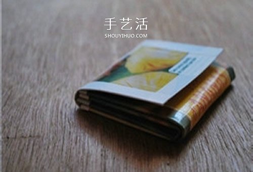 飲料盒廢物利用做錢包 手工紙錢包制作教程 -  rpnrmr.com