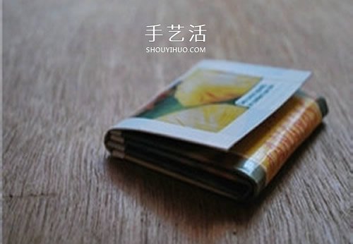 飲料盒廢物利用做錢包 手工紙錢包制作教程 -  rpnrmr.com