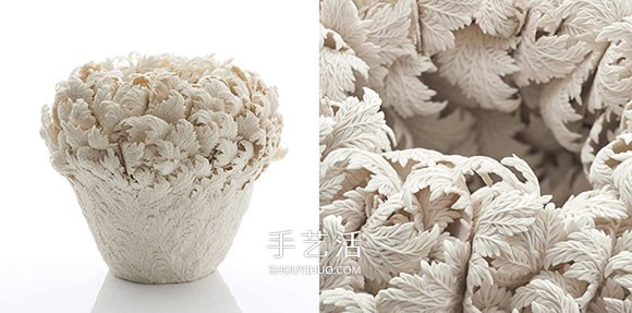感受手作的精巧 以花草形象堆迭出立體瓷器 -  rpnrmr.com