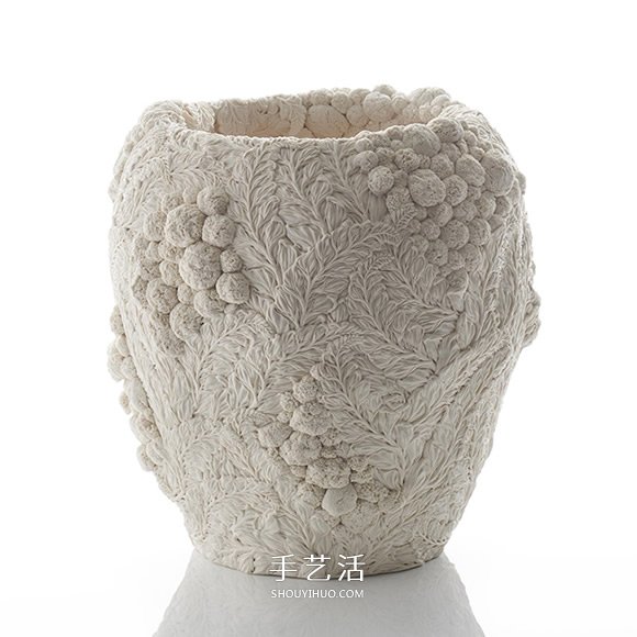 感受手作的精巧 以花草形象堆迭出立體瓷器 -  rpnrmr.com