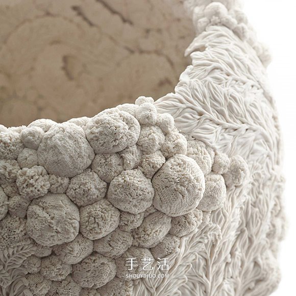 感受手作的精巧 以花草形象堆迭出立體瓷器 -  rpnrmr.com