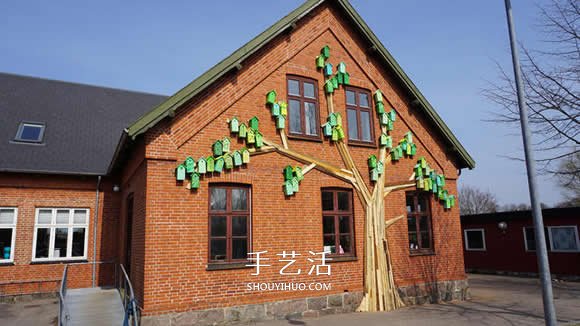 回收木頭打造彩色鳥屋 讓鳥兒找到棲息之地 -  rpnrmr.com