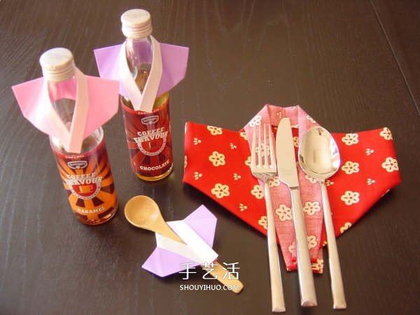 餐巾折紙和服的方法 簡單餐巾和服的折法圖解 -  rpnrmr.com