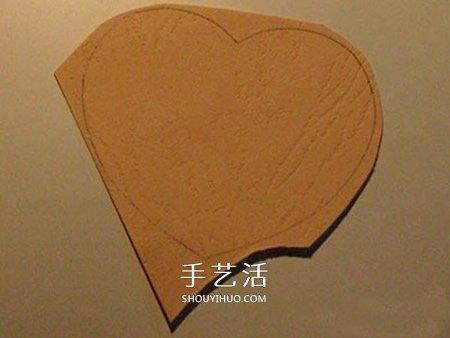 愛心禮品盒制作方法 卡紙做心形包裝盒的教程 -  rpnrmr.com