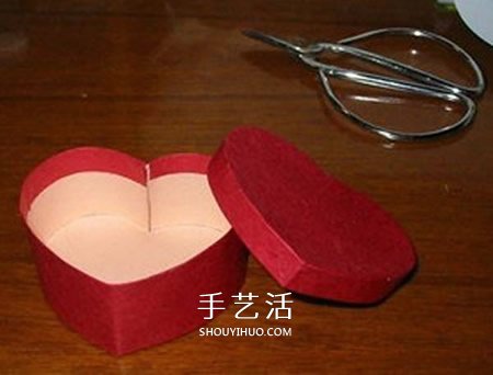 愛心禮品盒制作方法 卡紙做心形包裝盒的教程 -  rpnrmr.com