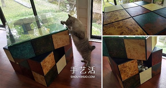 新奇的手工貓家具作品 可愛精致又富創(chuàng)意！ -  rpnrmr.com