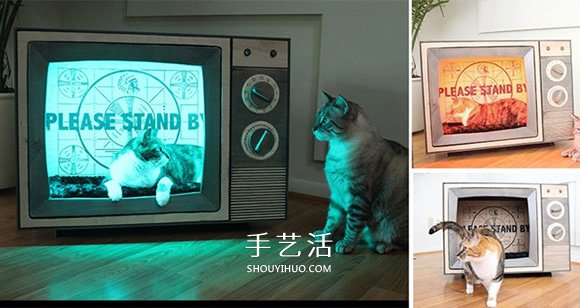 新奇的手工貓家具作品 可愛精致又富創(chuàng)意！ -  rpnrmr.com