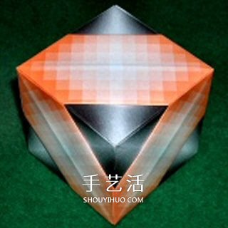 立方體怎么折圖解教程 手工折紙立方體的步驟 -  rpnrmr.com