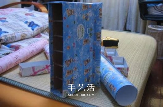 自制帶抽屜首飾盒方法 飲料盒和紙箱做收納盒 -  rpnrmr.com