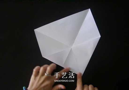 簡易垃圾盒的折法圖解 手工折紙方形垃圾盒 -  rpnrmr.com