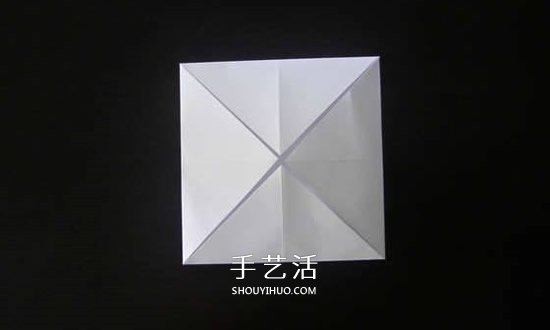 簡易垃圾盒的折法圖解 手工折紙方形垃圾盒 -  rpnrmr.com