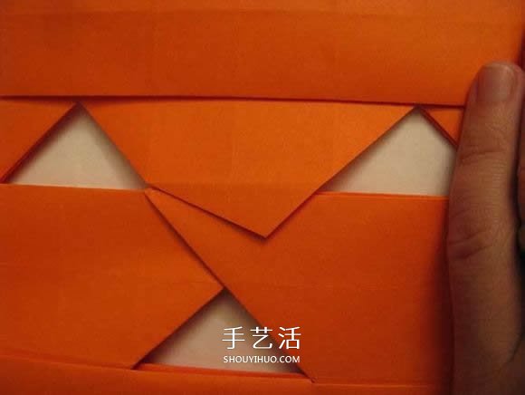 立體南瓜燈的折紙圖解 手工復(fù)雜南瓜燈的折法 -  rpnrmr.com