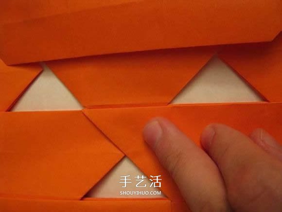 立體南瓜燈的折紙圖解 手工復(fù)雜南瓜燈的折法 -  rpnrmr.com