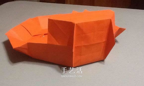 立體南瓜燈的折紙圖解 手工復(fù)雜南瓜燈的折法 -  rpnrmr.com
