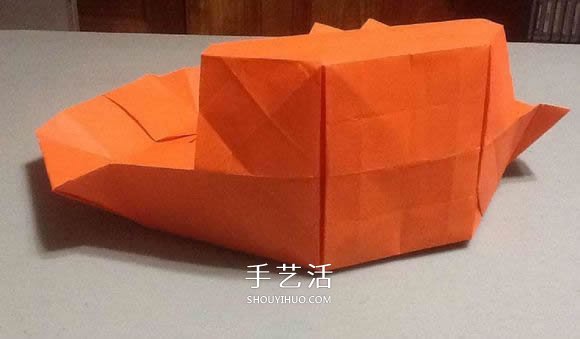 立體南瓜燈的折紙圖解 手工復(fù)雜南瓜燈的折法 -  rpnrmr.com