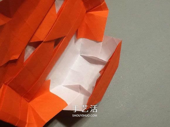 立體南瓜燈的折紙圖解 手工復(fù)雜南瓜燈的折法 -  rpnrmr.com