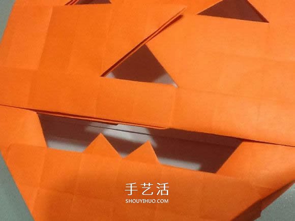 立體南瓜燈的折紙圖解 手工復(fù)雜南瓜燈的折法 -  rpnrmr.com