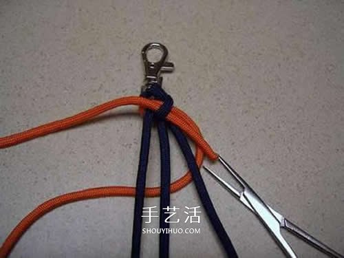 手工刀墜繩編法圖解 傘繩刀墜的編法教程 -  rpnrmr.com