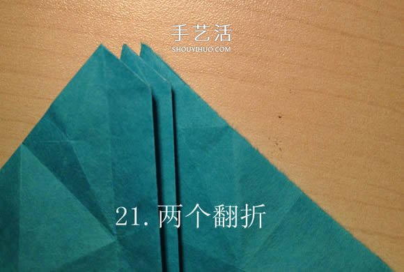 葉蟲的折紙方法圖解 如何折葉子蟲的步驟圖 -  rpnrmr.com
