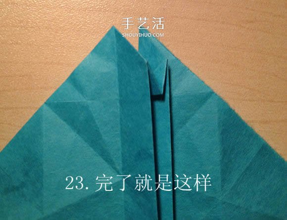 葉蟲的折紙方法圖解 如何折葉子蟲的步驟圖 -  rpnrmr.com
