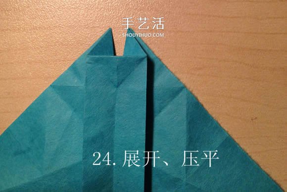 葉蟲的折紙方法圖解 如何折葉子蟲的步驟圖 -  rpnrmr.com