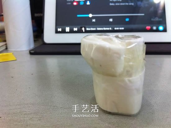 衛(wèi)生紙筒的廢物利用 手工DIY制作衛(wèi)生紙婚紗 -  rpnrmr.com