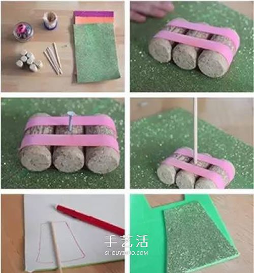 簡單又漂亮小帆船DIY 紅酒瓶塞小船手工制作 -  rpnrmr.com