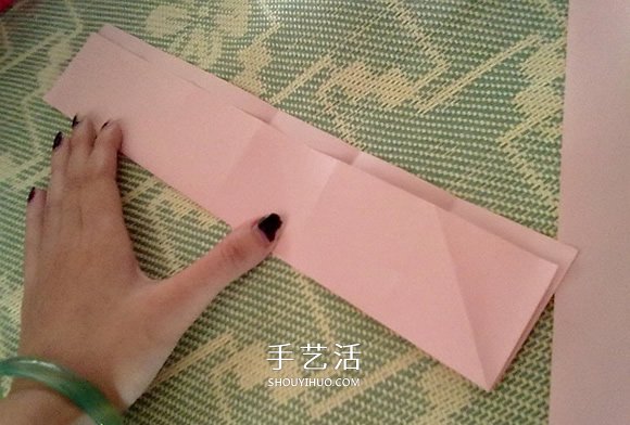 玫瑰紙盒的折法圖解 情人節(jié)漂亮禮品盒的折法 -  rpnrmr.com