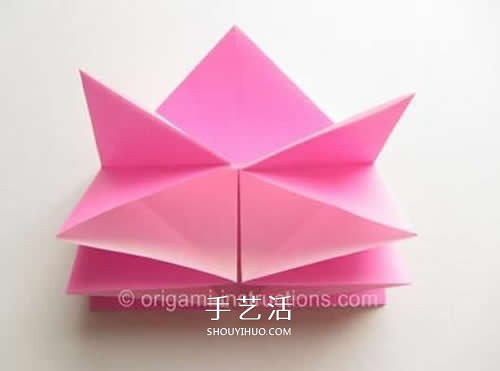 旋轉(zhuǎn)玫瑰怎么折圖解 手工旋轉(zhuǎn)的玫瑰花折紙 -  rpnrmr.com