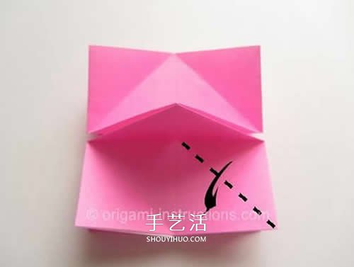 旋轉(zhuǎn)玫瑰怎么折圖解 手工旋轉(zhuǎn)的玫瑰花折紙 -  rpnrmr.com
