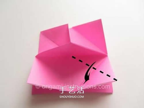 旋轉(zhuǎn)玫瑰怎么折圖解 手工旋轉(zhuǎn)的玫瑰花折紙 -  rpnrmr.com