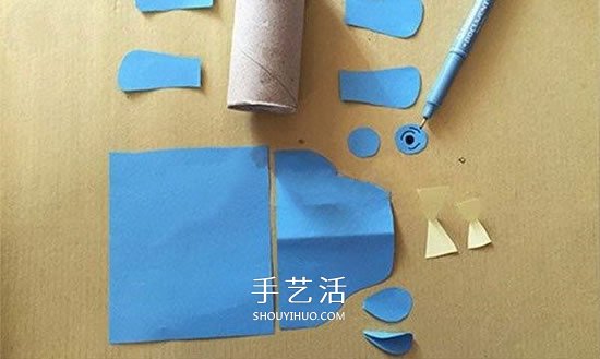 幼兒園手工制作犀牛 卷紙筒做立體犀牛方法 -  rpnrmr.com