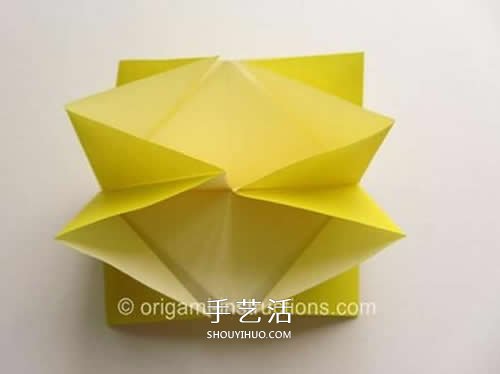 新旋轉(zhuǎn)玫瑰花的折法 折紙旋轉(zhuǎn)玫瑰的步驟圖 -  rpnrmr.com