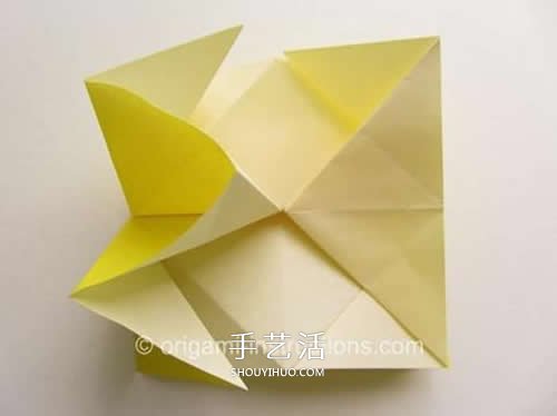 新旋轉(zhuǎn)玫瑰花的折法 折紙旋轉(zhuǎn)玫瑰的步驟圖 -  rpnrmr.com