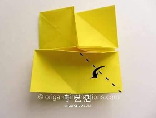 新旋轉(zhuǎn)玫瑰花的折法 折紙旋轉(zhuǎn)玫瑰的步驟圖 -  rpnrmr.com