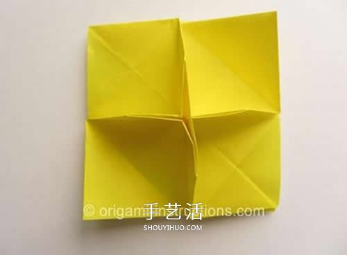 新旋轉(zhuǎn)玫瑰花的折法 折紙旋轉(zhuǎn)玫瑰的步驟圖 -  rpnrmr.com