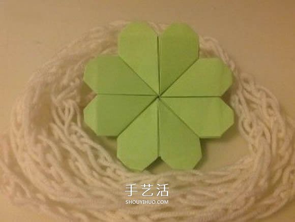 最簡單四葉草的折法 幼兒折紙四葉草的教程 -  rpnrmr.com