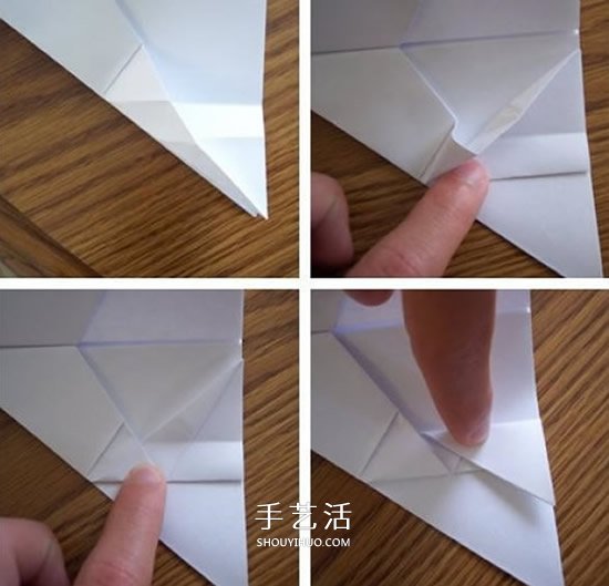 F-14野貓戰(zhàn)斗機(jī)的折法 手工折紙F(tuán)14戰(zhàn)斗機(jī)圖解 -  rpnrmr.com