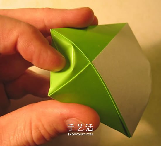 簡易煙灰缸的折法圖解 折紙煙灰缸圖片教程 -  rpnrmr.com