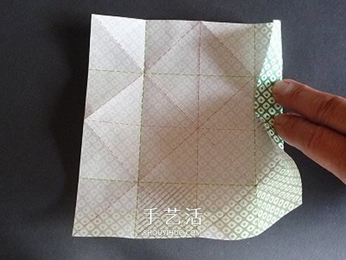 連體千紙鶴的折法圖解 一張紙折出三只紙鶴 -  rpnrmr.com