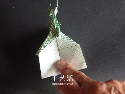 連體千紙鶴的折法圖解 一張紙折出三只紙鶴 -  rpnrmr.com