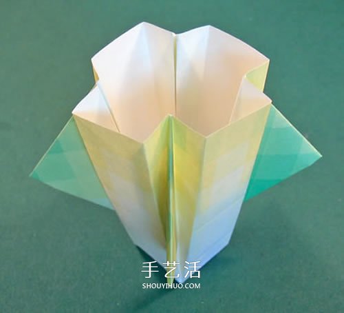 手工花瓶的折法圖解 詳細(xì)折花瓶教程步驟 -  rpnrmr.com