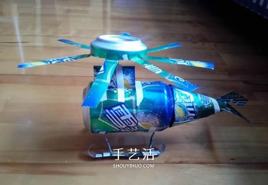 易拉罐做直升飛機(jī)模型 手工易拉罐直升機(jī)模型 -  rpnrmr.com