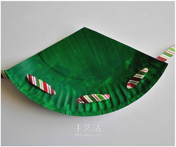 圣誕節(jié)餐盤圣誕樹做法 幼兒手工圣誕樹小制作 -  rpnrmr.com