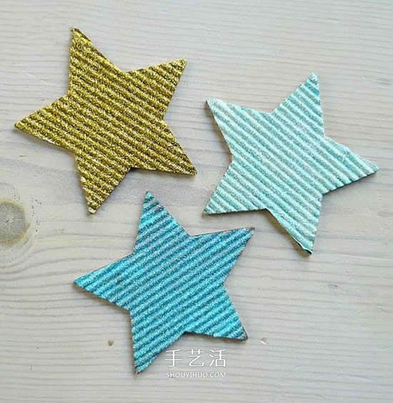 簡單又漂亮圣誕星星DIY 自制圣誕樹掛飾星星 -  rpnrmr.com