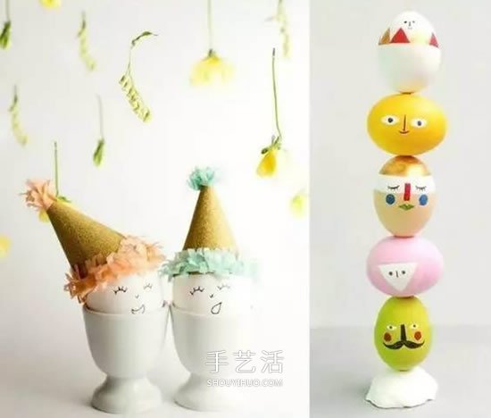 畫蛋殼的可愛圖片大全 創(chuàng)意蛋殼手工制作作品 -  rpnrmr.com
