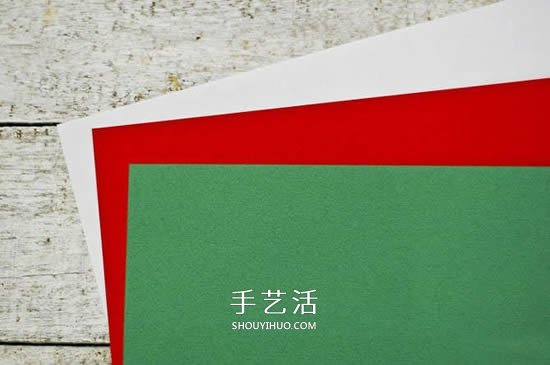 圣誕花環(huán)賀卡制作方法 簡單自制圣誕賀卡教程 -  rpnrmr.com