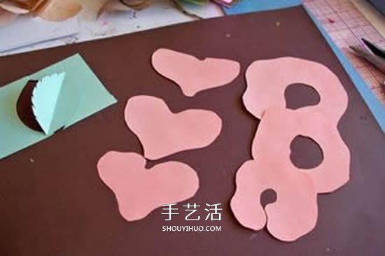 卡紙玫瑰花的做法圖解 簡單彩色紙玫瑰制作 -  rpnrmr.com