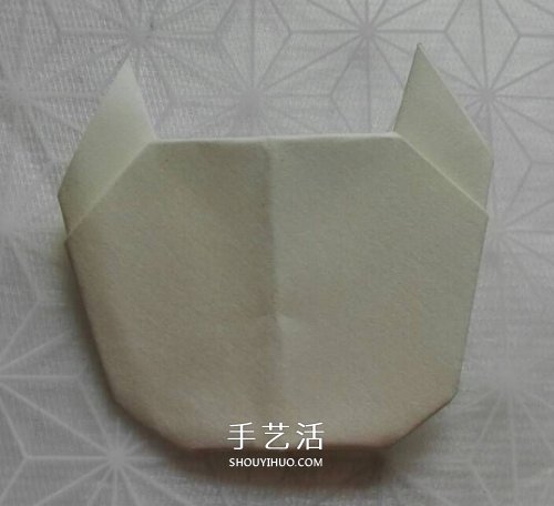 簡(jiǎn)單Hello Kitty折紙 兒童折凱蒂貓的教程 -  rpnrmr.com